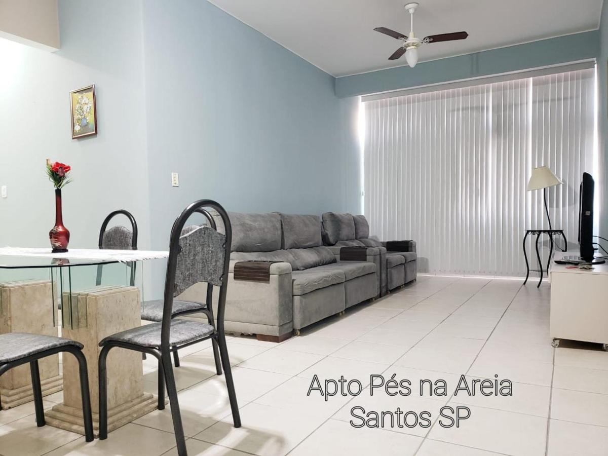 Apartamento Pes Na Areia سانتوس المظهر الخارجي الصورة